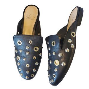 Gianni Bini Black Studded Loafers